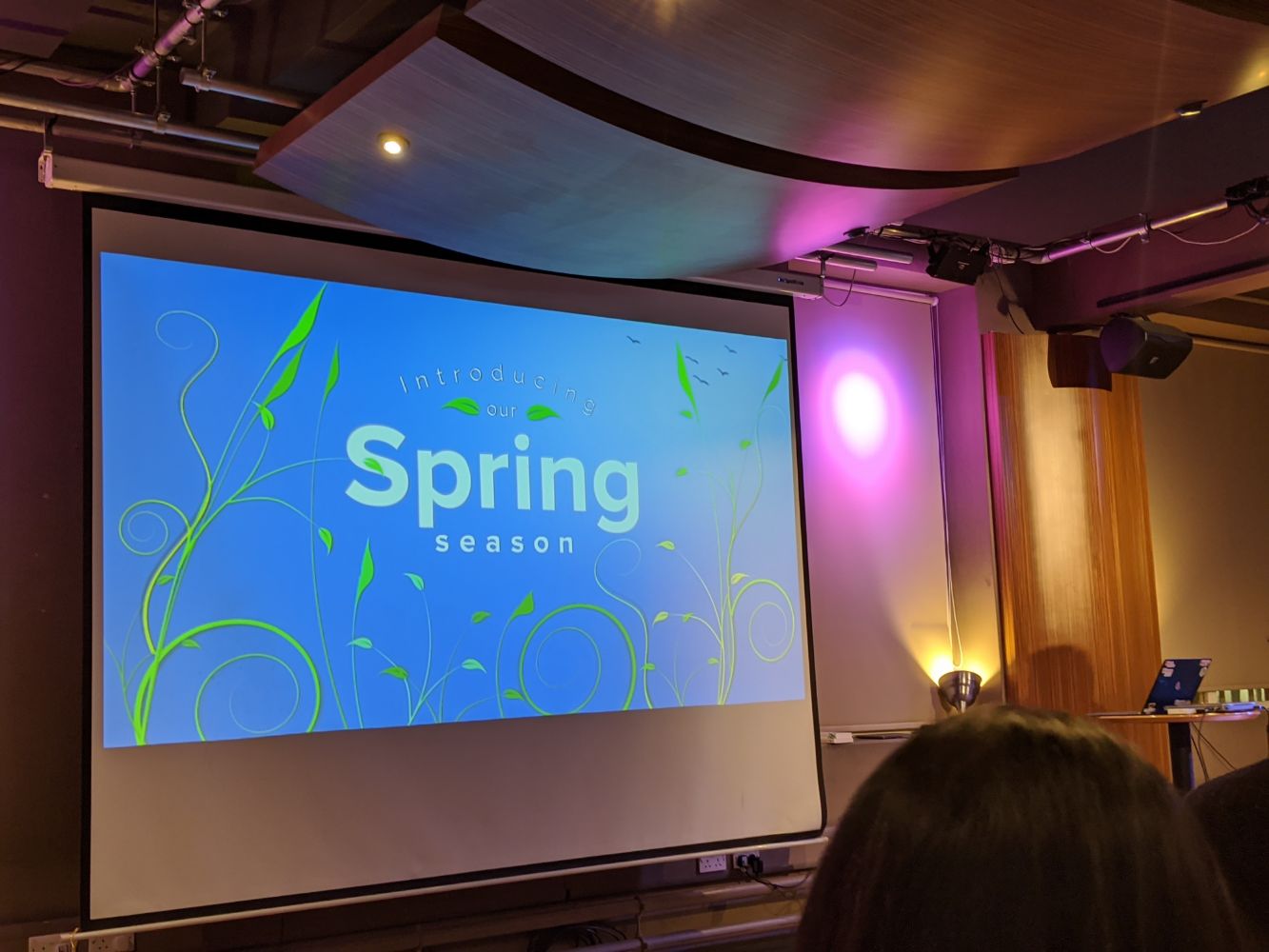 Spring season for Tech Nottingham opening slides Spring season for Tech Nottingham opening slides